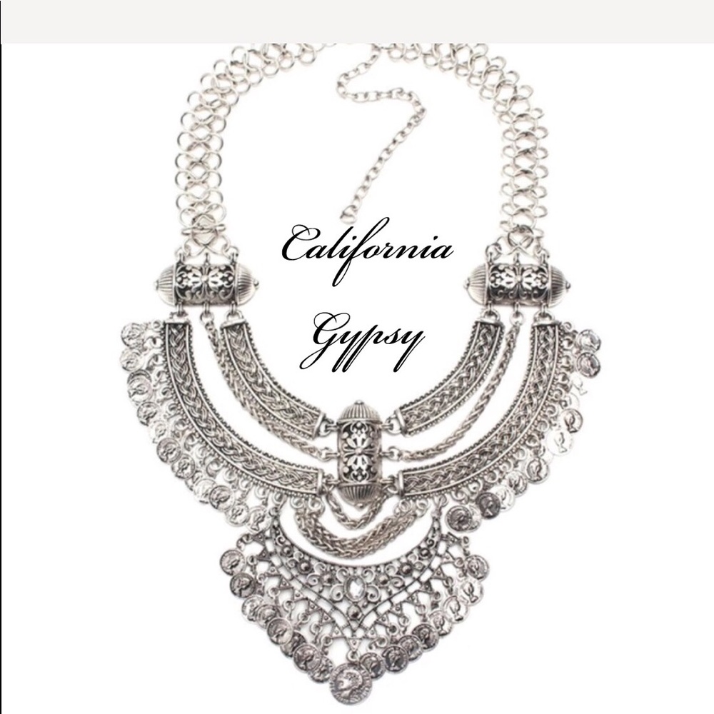 Boho Gypsy Silver Statement - Picture 2 of 6